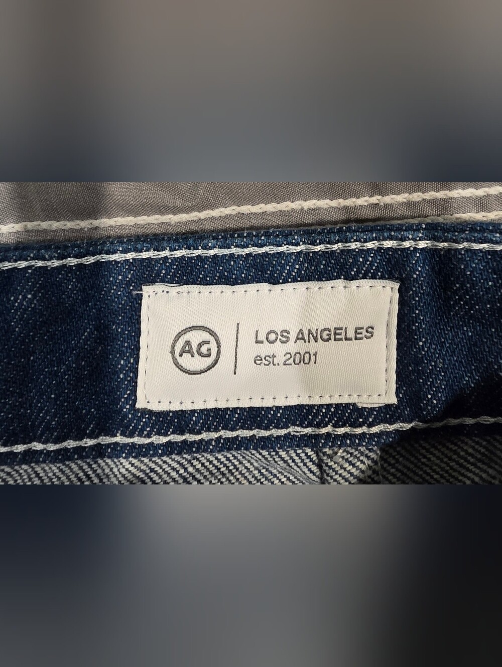 Adriano Goldschmied Kassie High Rise Wide Leg Crop Jeans Size 27 - Picture 6 of 8